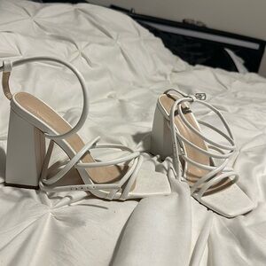 White heels
